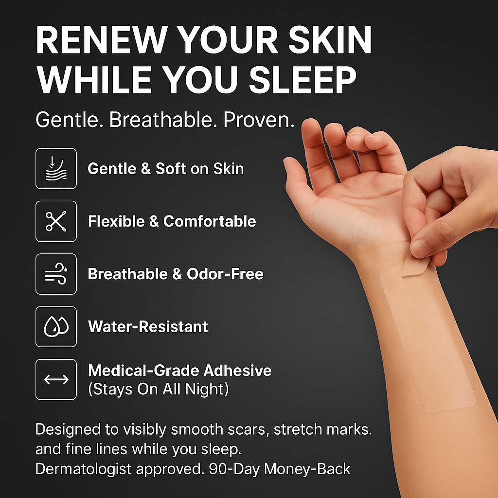 RenewSkinPatch – Fade Scars & Wrinkles While You Sleep - Renewskin
