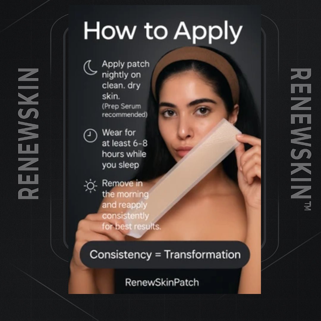 RenewSkinPatch – Fade Scars & Wrinkles While You Sleep - Renewskin