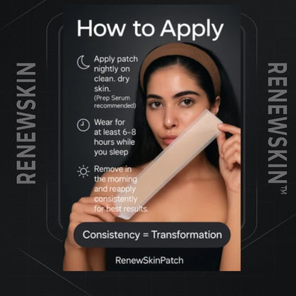 RenewSkinPatch – Fade Scars & Wrinkles While You Sleep - Renewskin